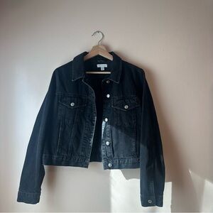 Black TopShop denim jacket!